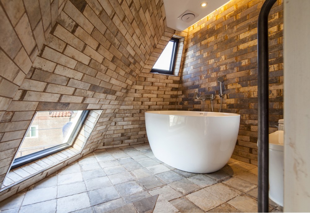 首尔“裂缝”之家 | 小地块中的大空间设计-33