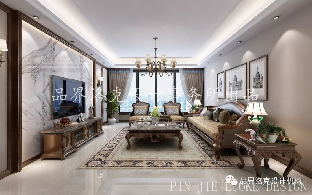 闫金龙设计的美式风格群贤道九号 | 自然淳朴的奢侈贵气-25