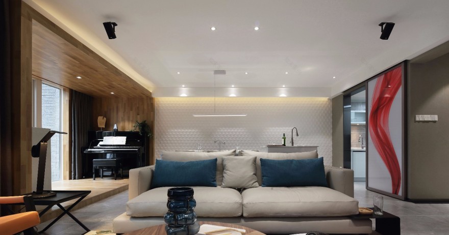 南京 200㎡现代简约跃层住宅 | 简约而不简单-26