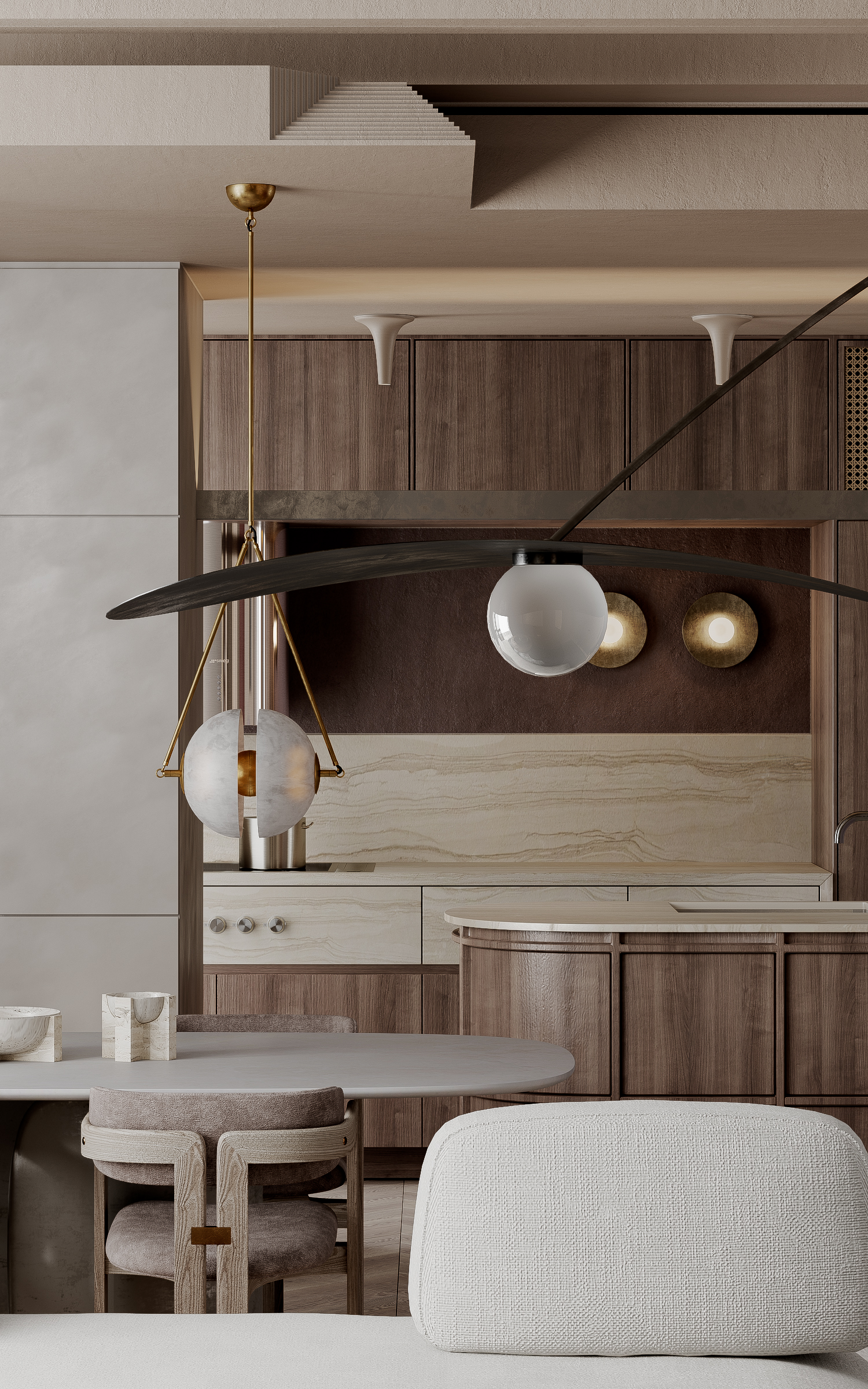 原木侘寂风，理性而优雅的空间艺术-3