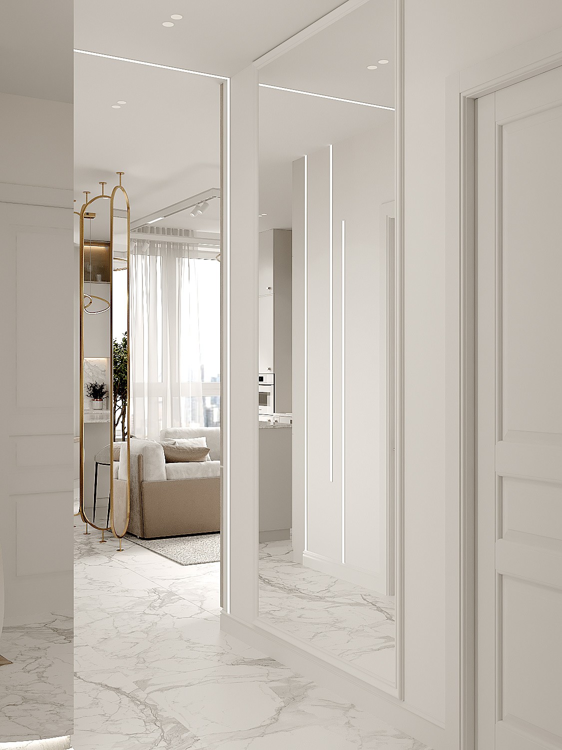 白色系空间设计 简约清心的空灵美！-1