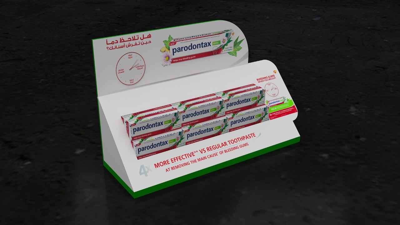 Paradontax display stand 6 options-1