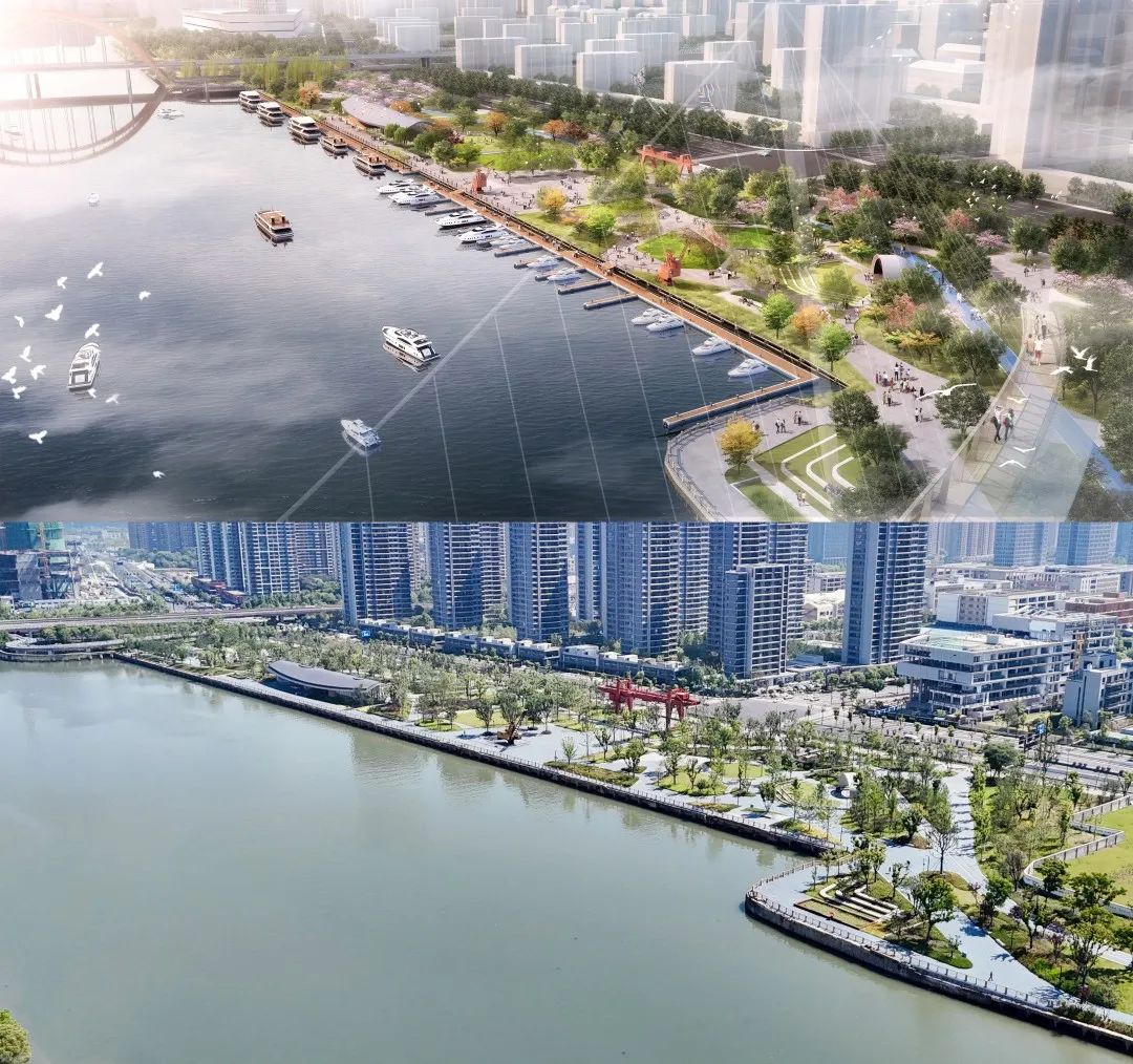 杭州大运河滨水公共空间项目丨中国杭州丨杭州园林设计院-9