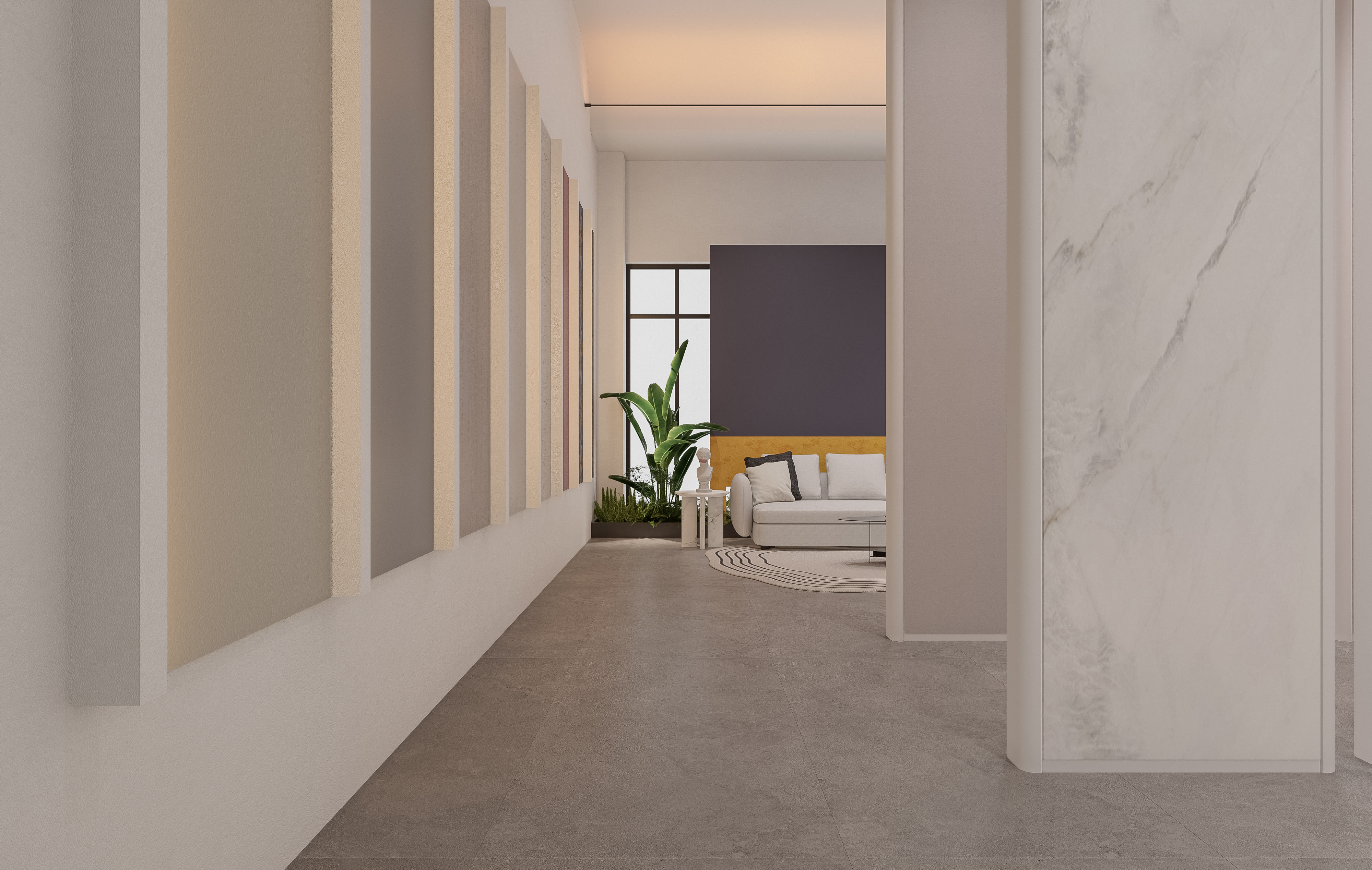 艺术漆展厅室内案例-19