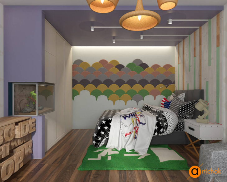 Artichok 民族风室内设计(基辅 penthouse 案例)丨乌克兰基辅-36