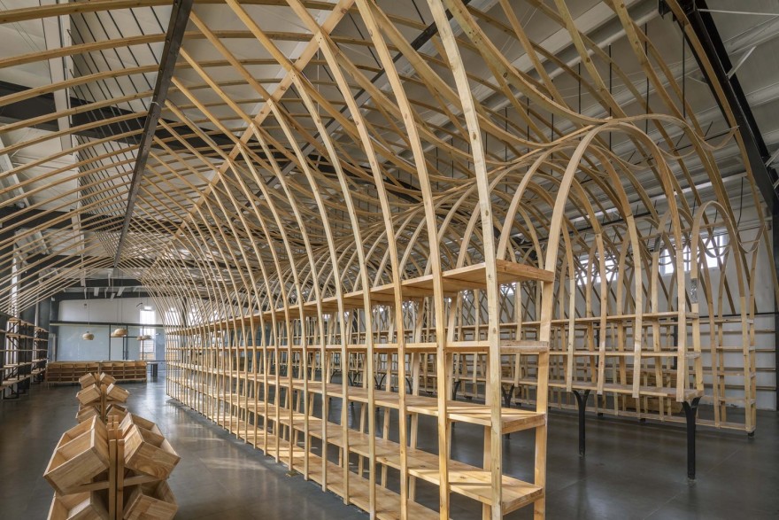 云台山冰菊展示架丨中国焦作丨LUO studio-15