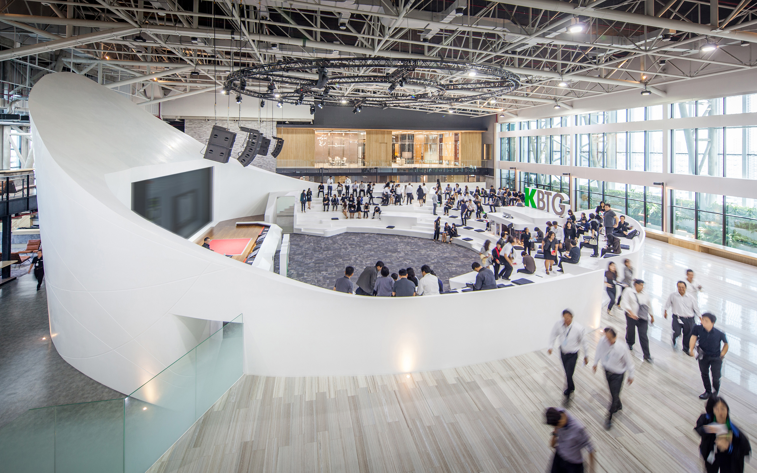 创新金融时代,KBTG 银行办公室的灵活空间革命-17