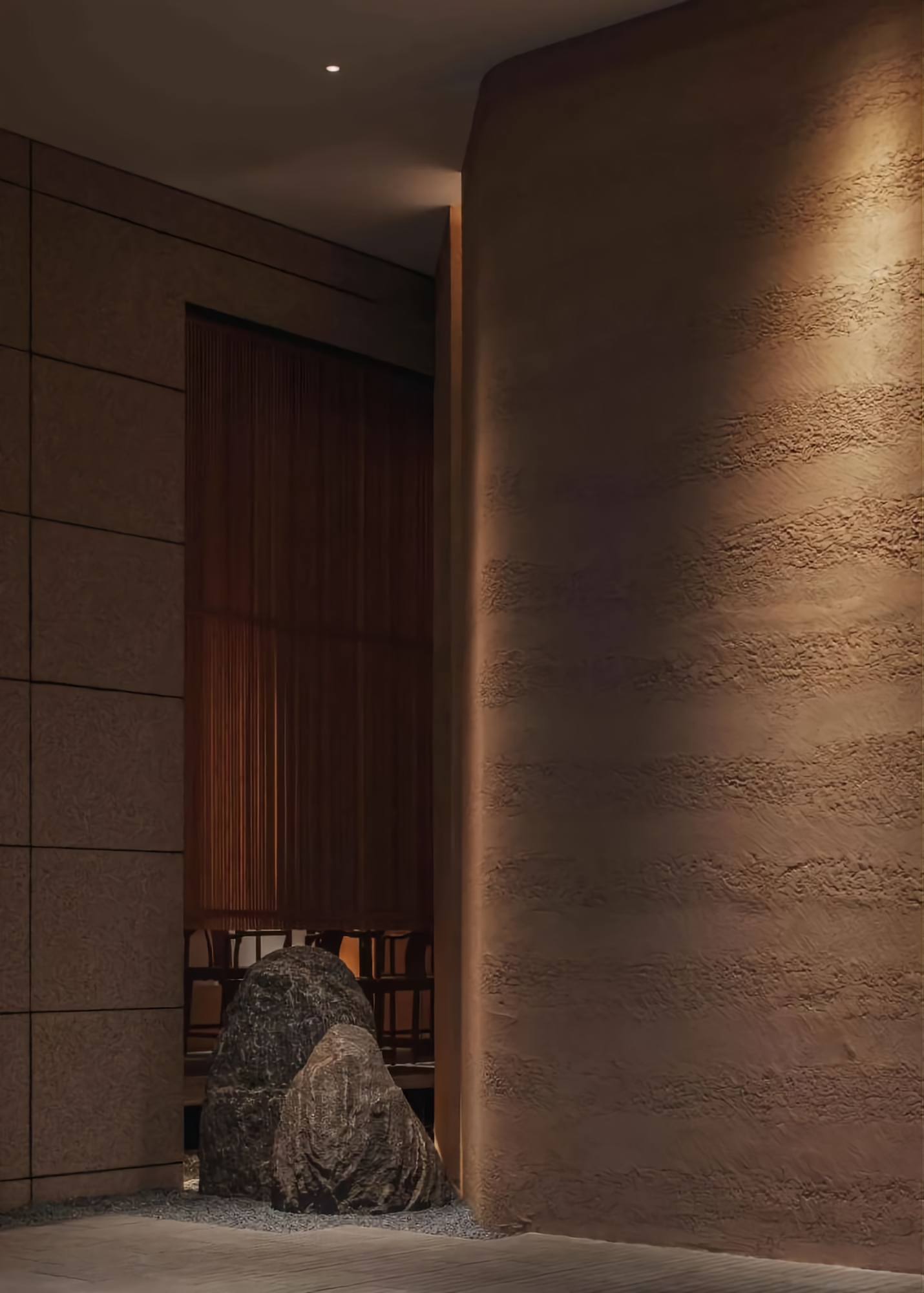 雨林古树茶茶室丨中国台州丨JWD 王韦航室内设计-15