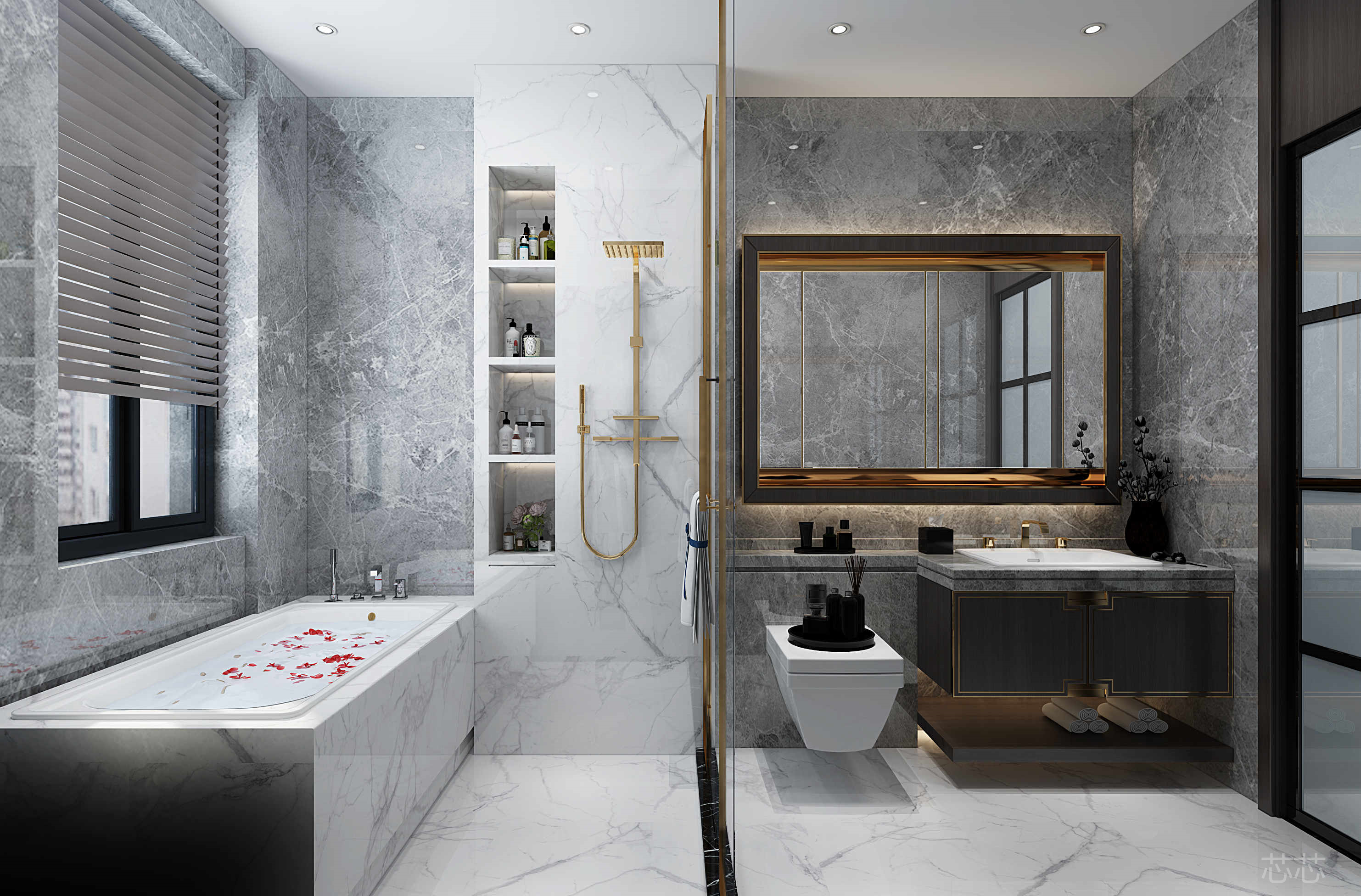 新中式公寓设计-14