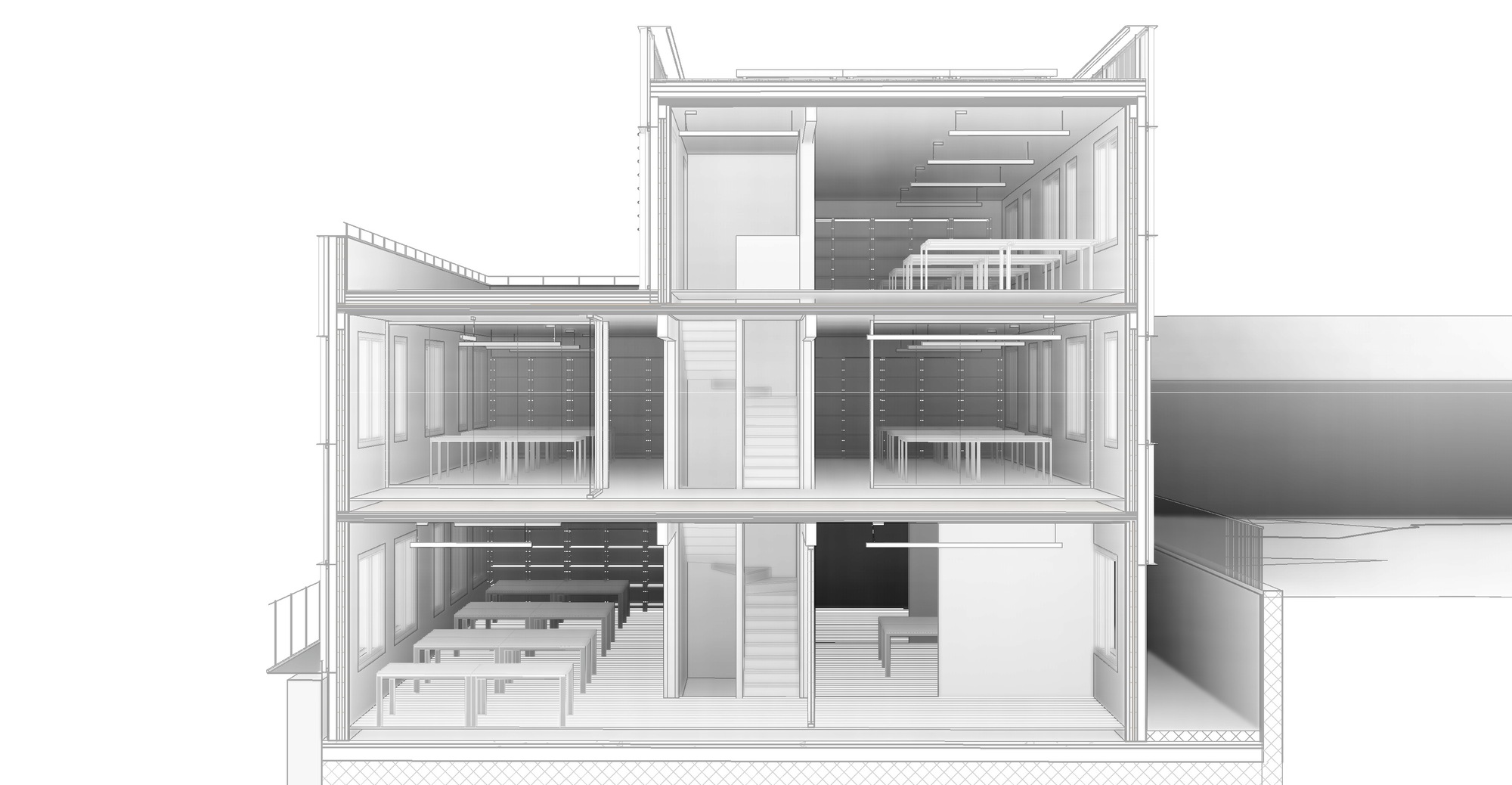 IT'S Studio 丨别墅建筑丨 HUB——工业遗址上的创新之作-33