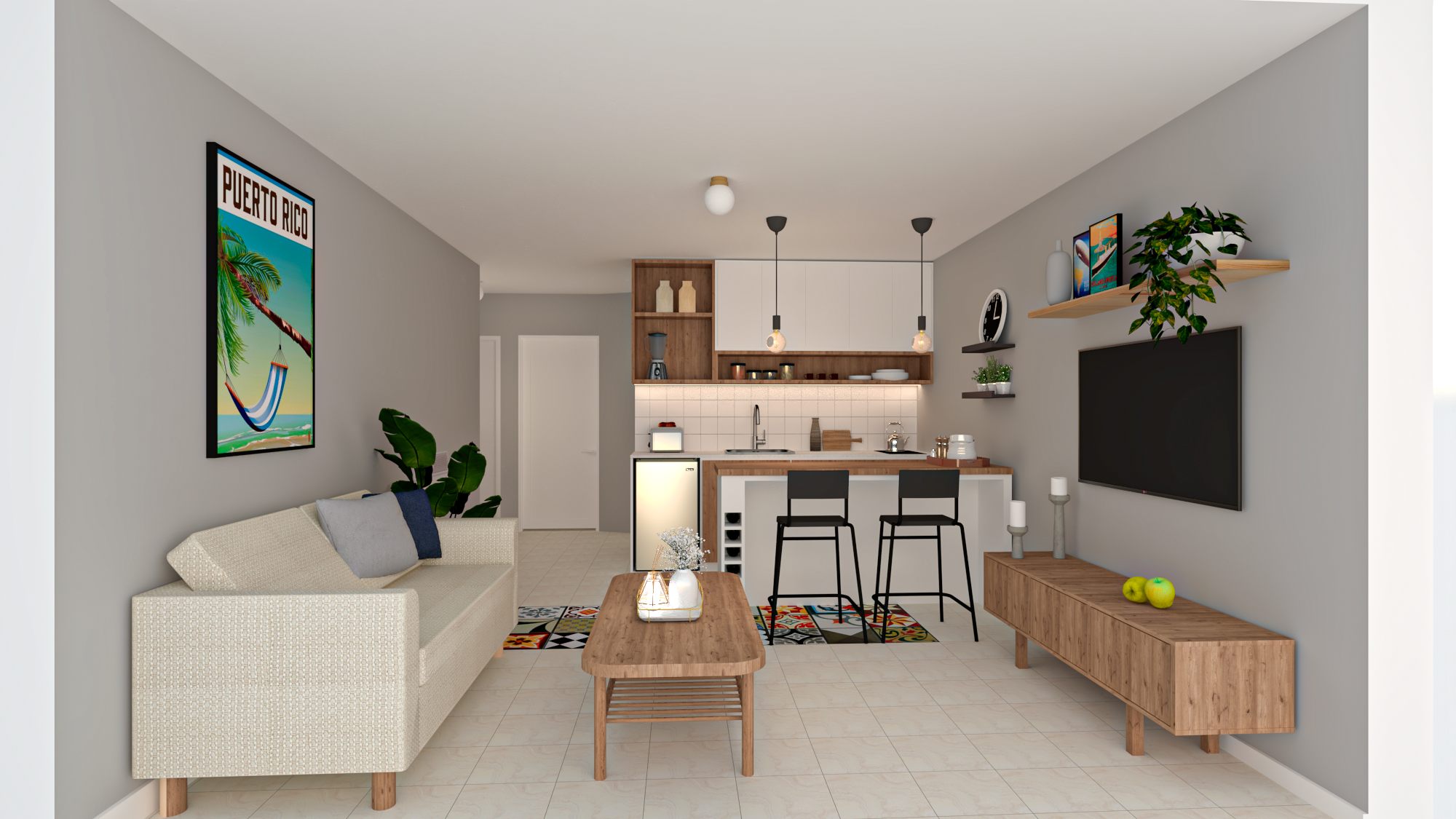 Air bnb interior design | Puerto Rico-5