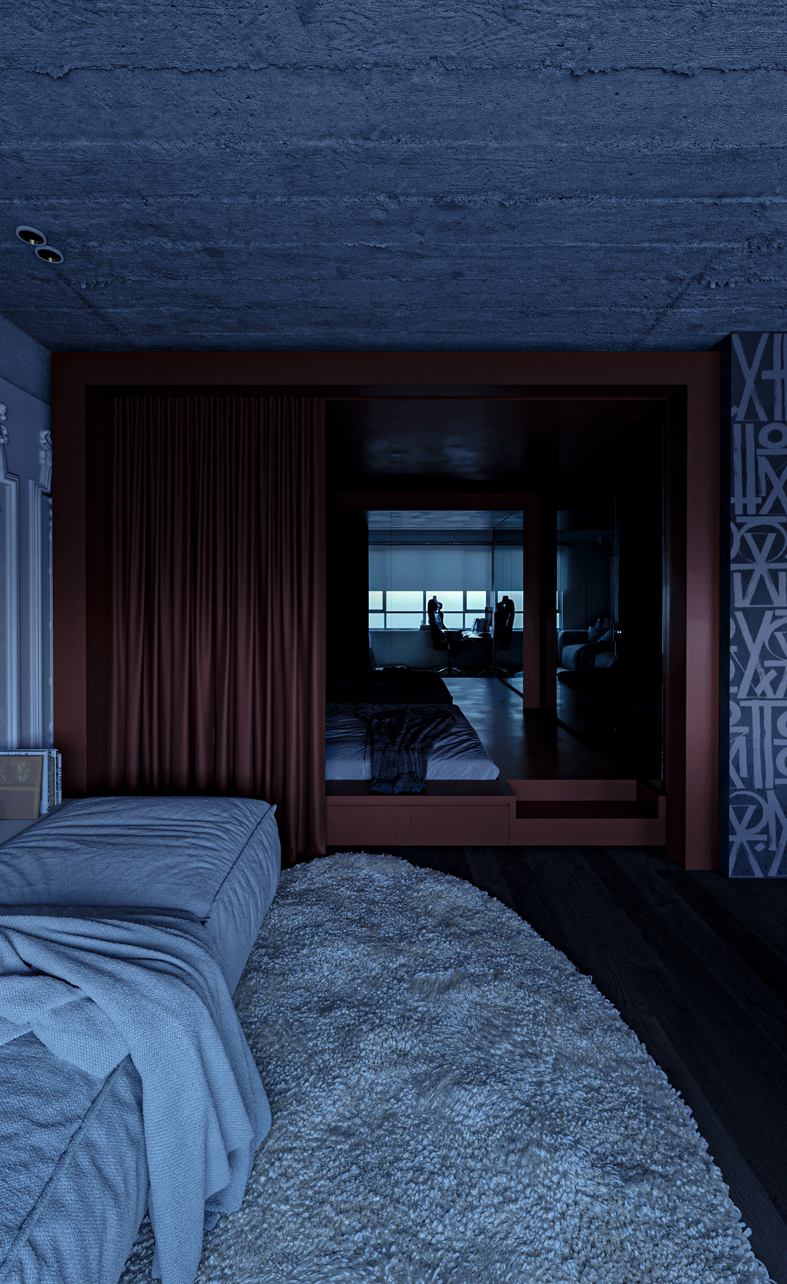 STUDIO Loft in 57th st.-1