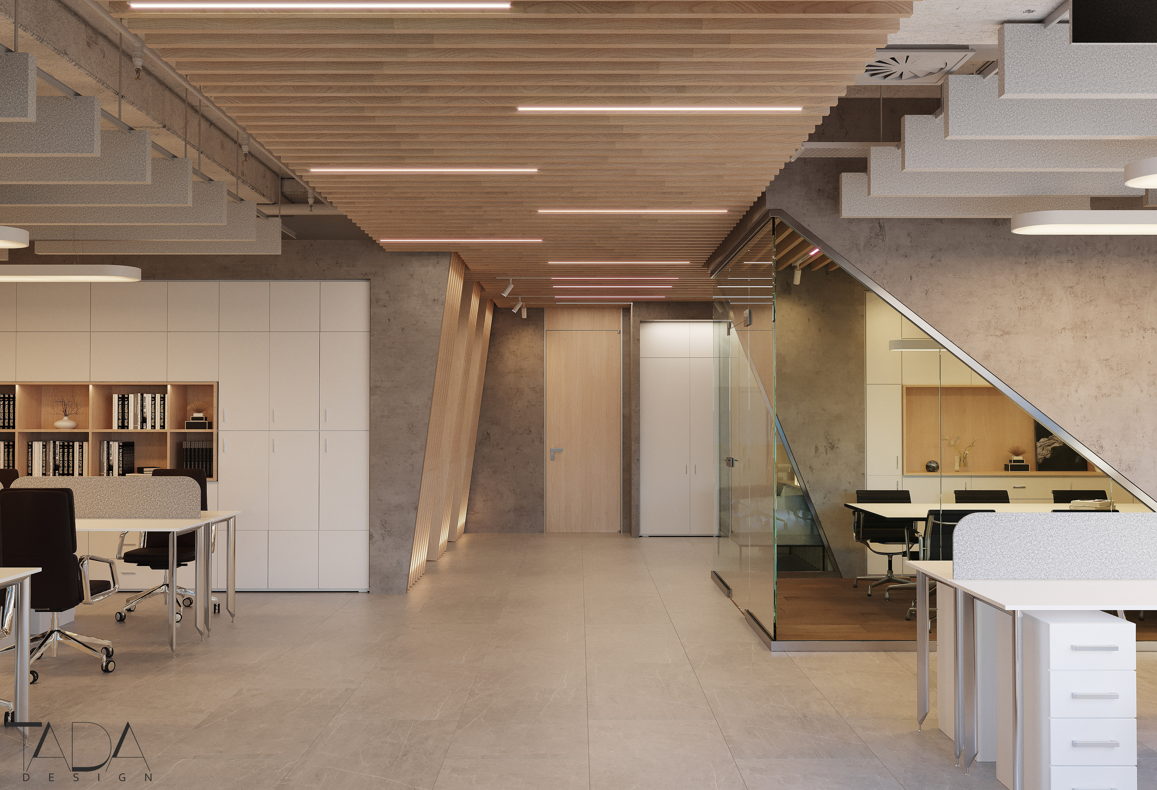 莫斯科城市当代办公室设计丨俄罗斯莫斯科丨ANDREW PORVATOV | TADA DESIGN-8