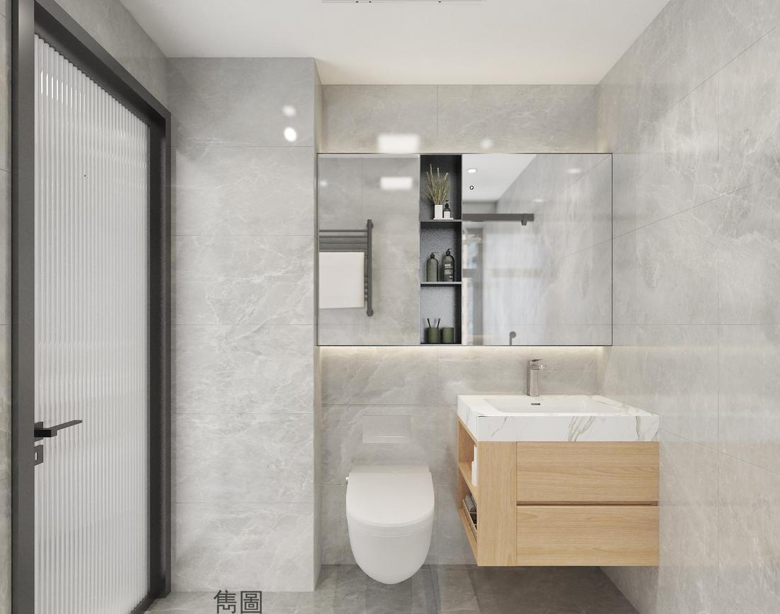 广州南沙碧珑湾 115m²日式原木风家居设计丨中国广州-26