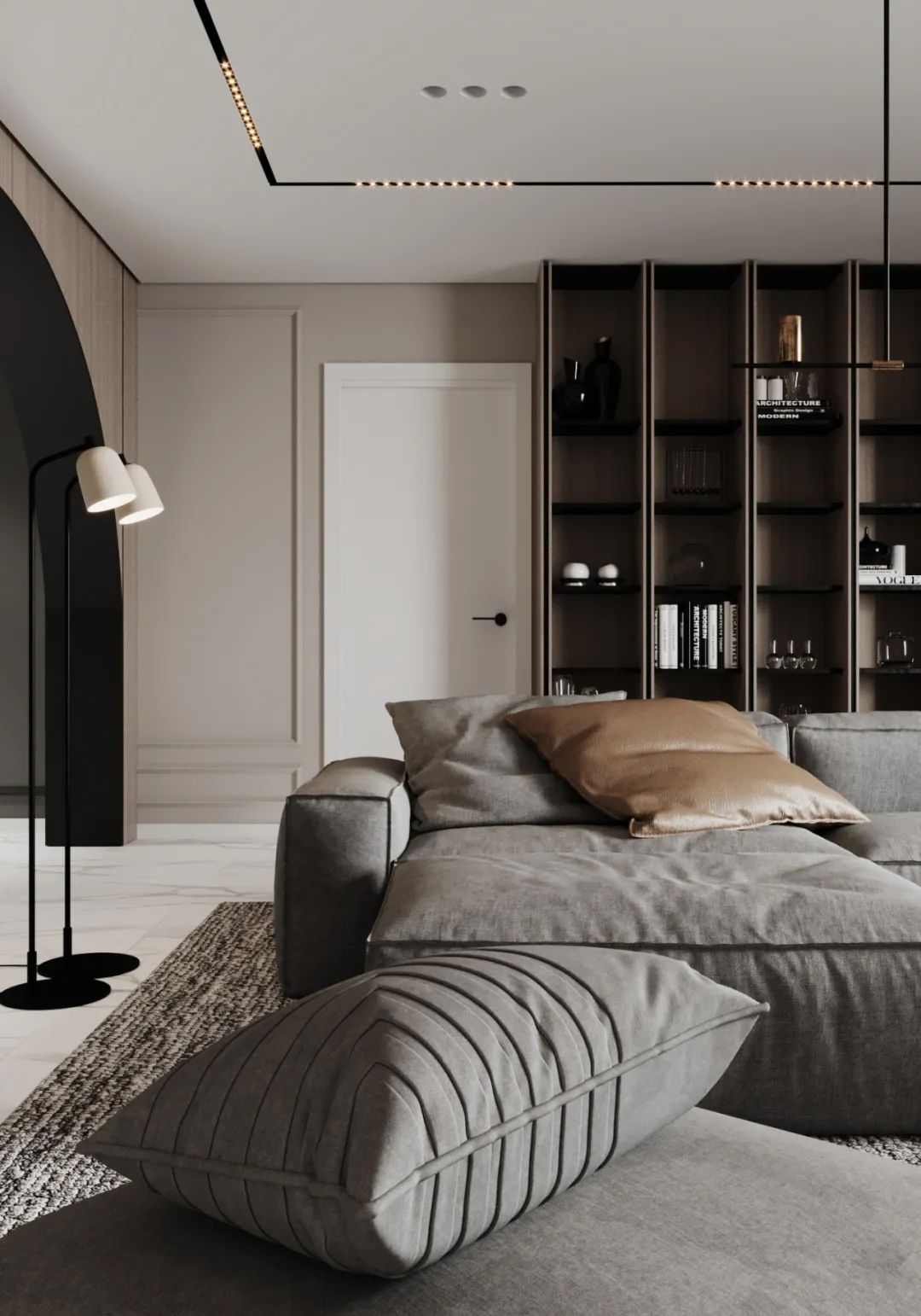 高级灰魅力 · Radu Moisei 打造的大气有格调家居环境-12