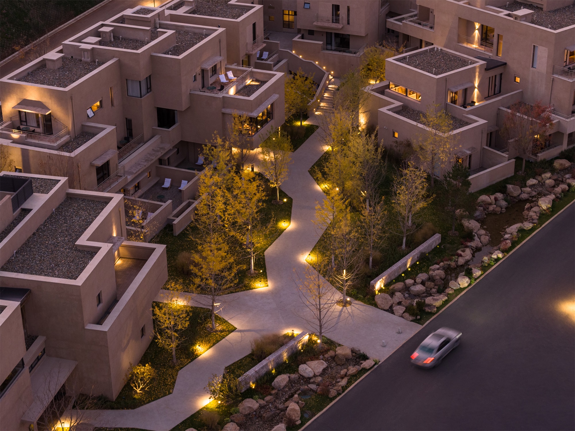 阿那亚金山岭酒店组团丨中国河北丨WTD纬图设计-4