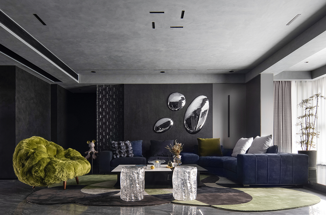 广西中海天钻大平层丨中国柳州丨上海诺纳建筑装饰设计有限公司,佛山舍田营造软装设计有限公司-12