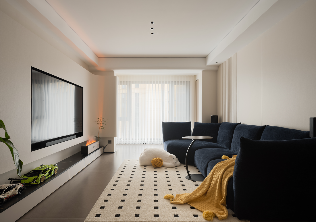 130㎡独居女生理想空间设计丨王启睿-3