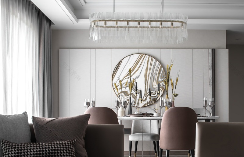 武汉弘阳印月府样板房 | 解读轻奢时尚与灰度艺术-6