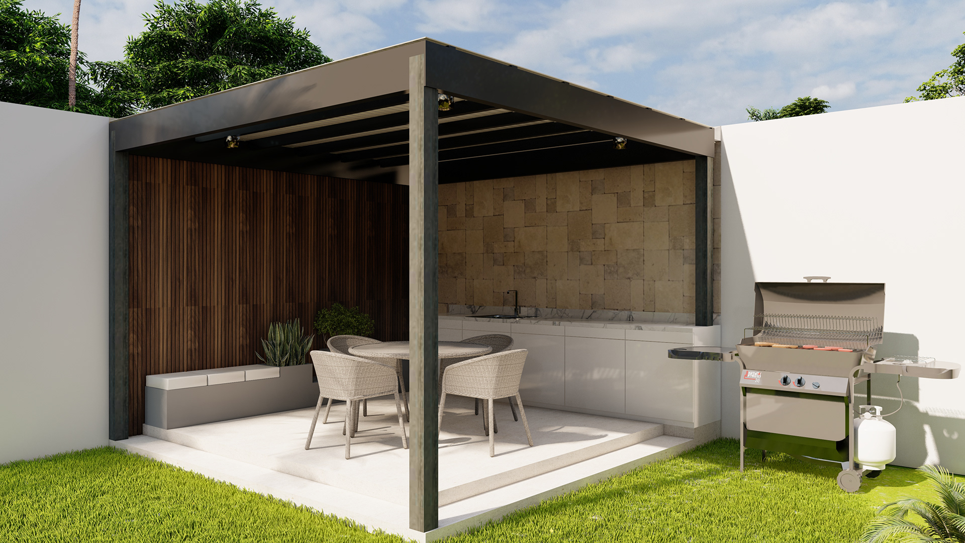 Pergola 户外烧烤吧-8