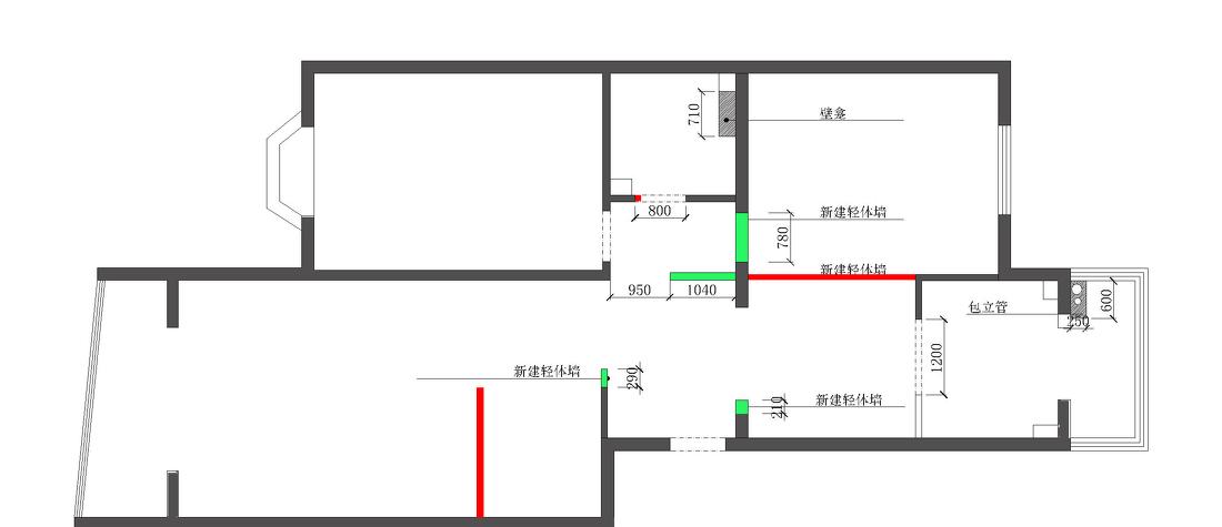 现代工业风全屋收纳设计-51