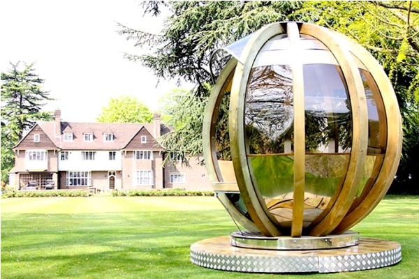 球形房屋  凉亭 G  Pod丨Ornate Gardens（英国）-13