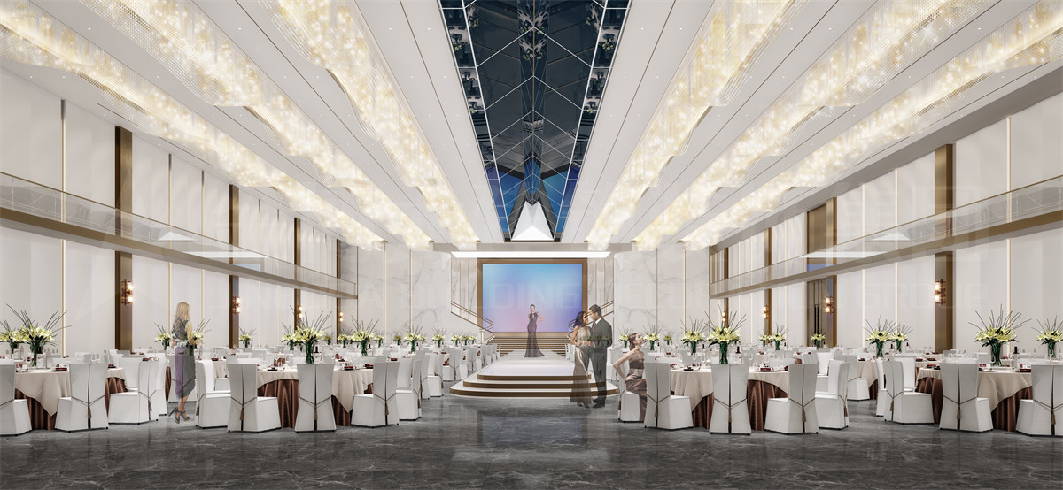 永昌苑婚礼酒店装修设计丨中国新乡丨金博大建筑装饰集团-16