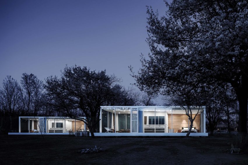 Stunningly modular Stray Bird Boutique Hotel created by STUDIO QI for a relaxing but cutting edge oasis experience 令人震惊的模块化流浪鸟精品酒店，由QI工作室创建，提供一种令人放松但却是最前沿的绿洲体验。-14