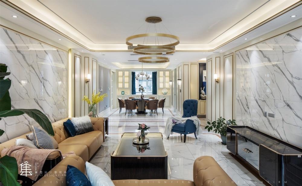 集壹设计事务所-习伟亮丨别墅丨简欧·轻奢-10