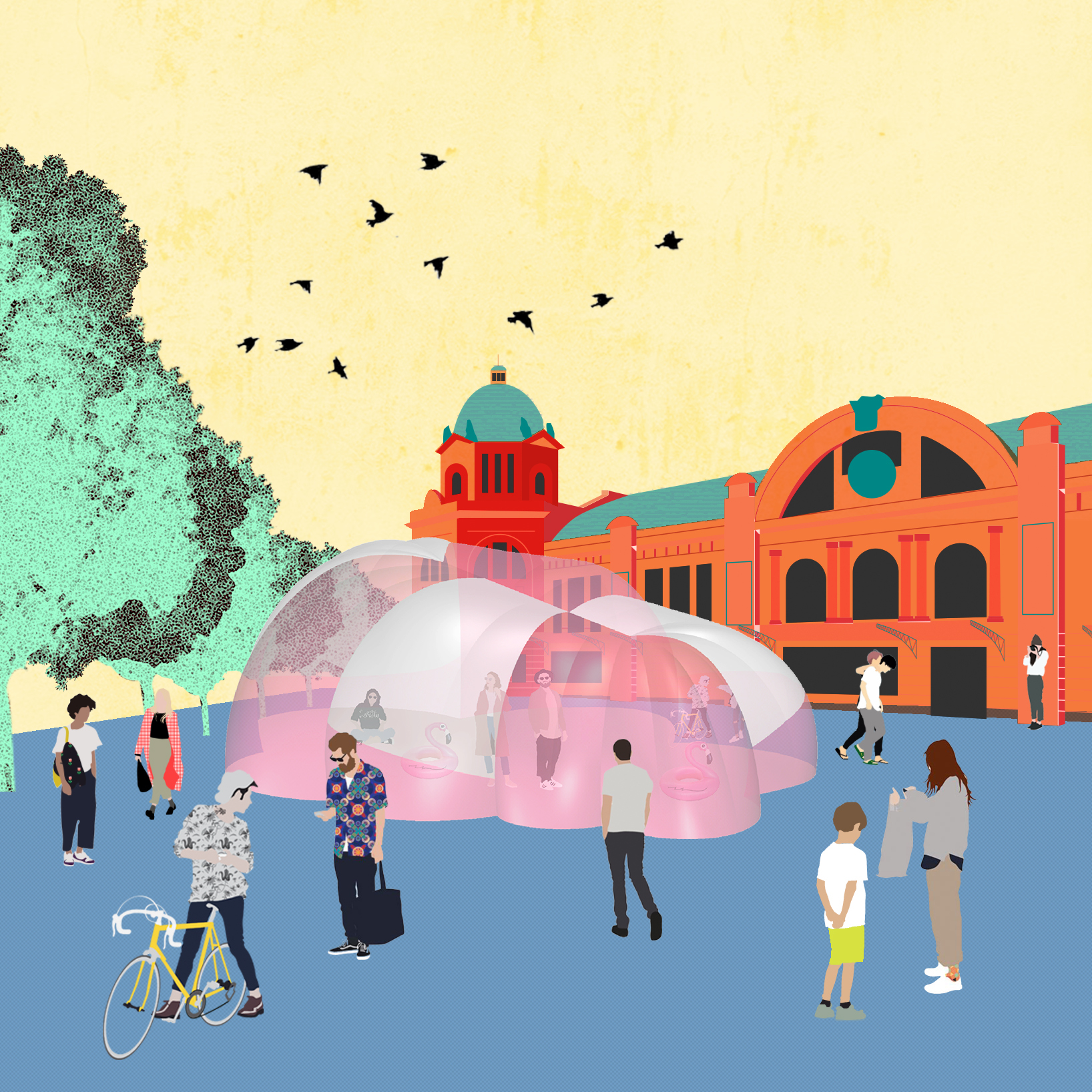 This is my Square Intervention / Conjuntos Empáticos-14