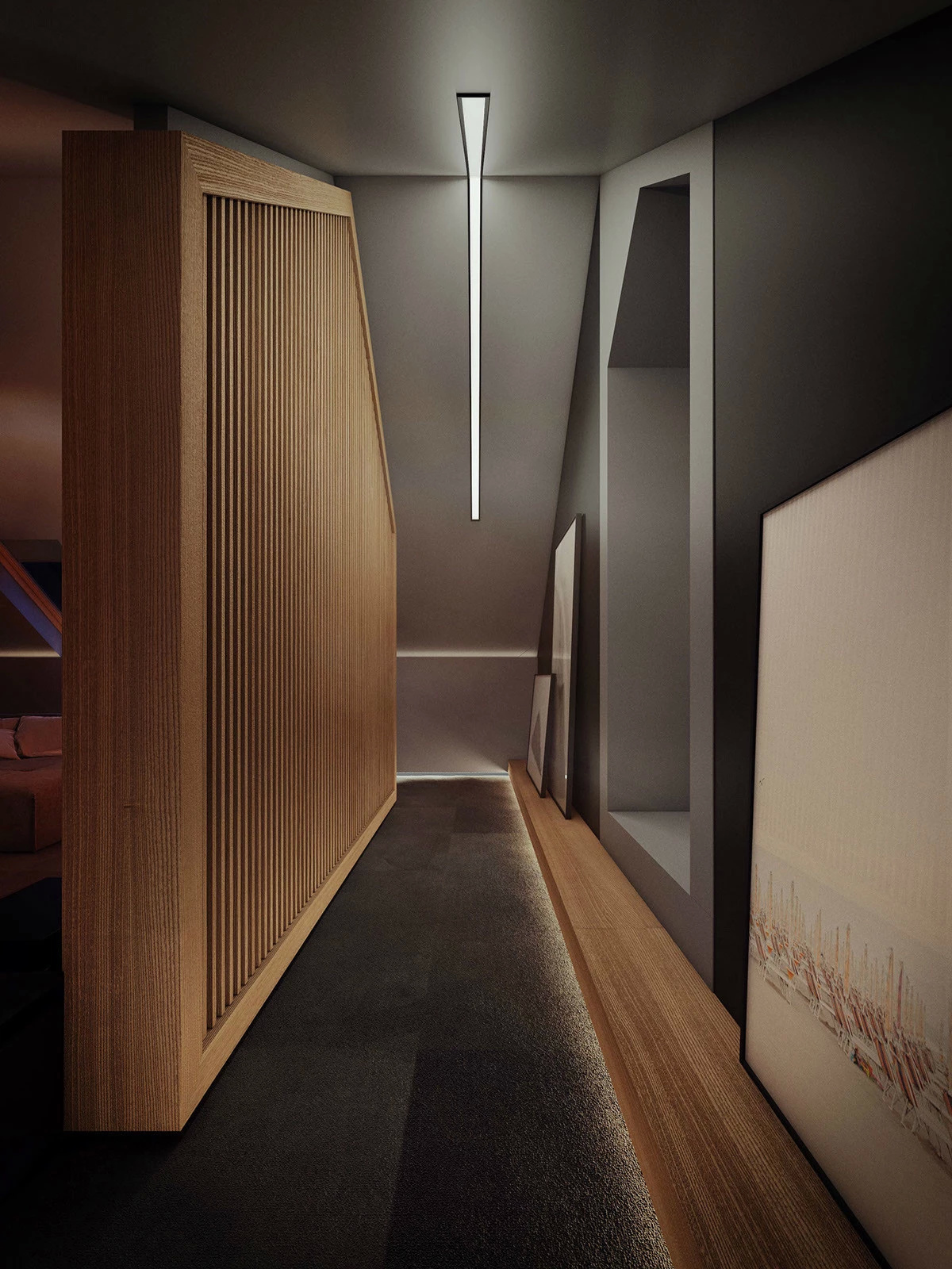 豪华别墅 现代风格美国的炫酷小阁楼-3