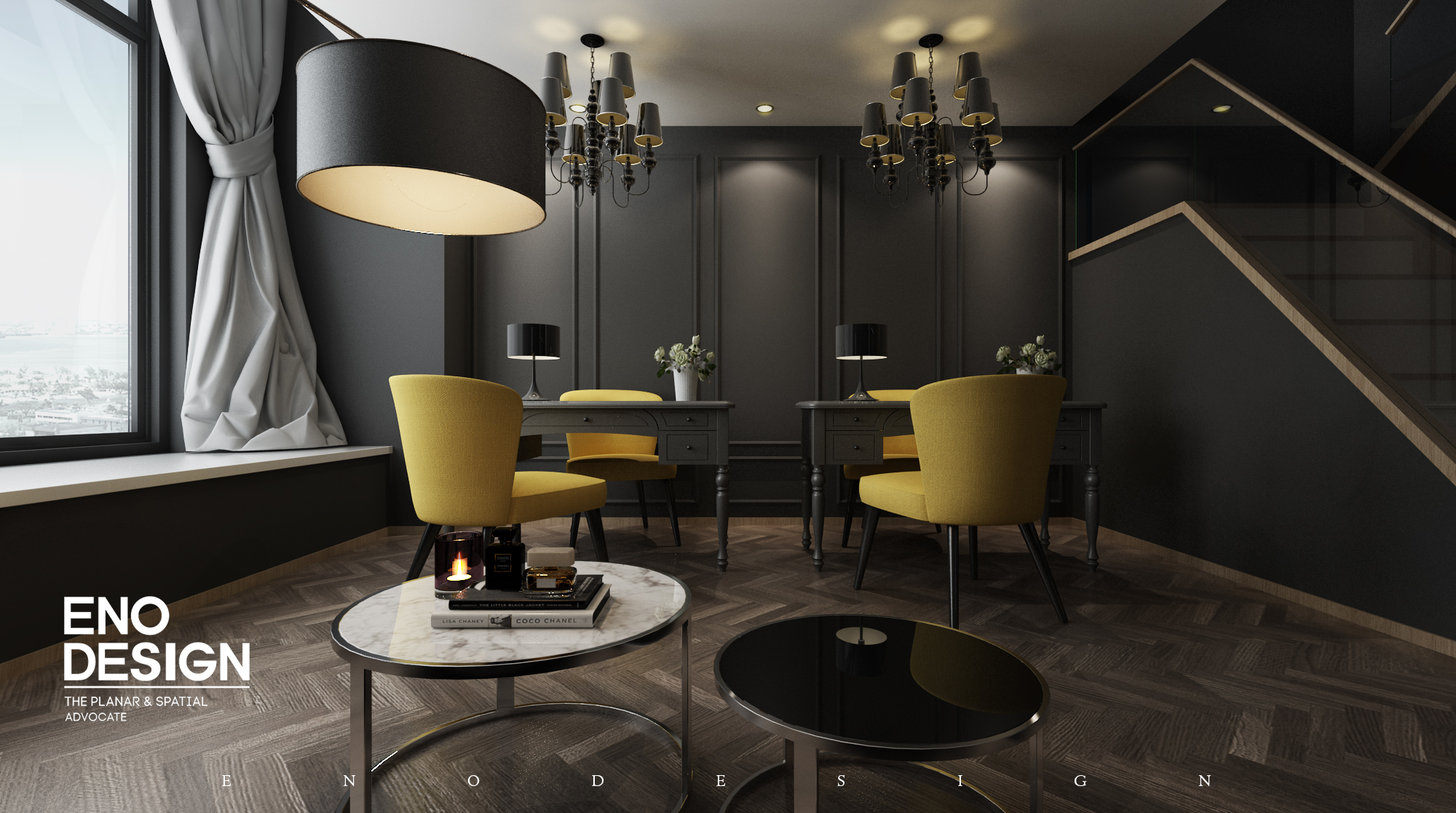 写字楼酷炫美甲潮务室设计-4