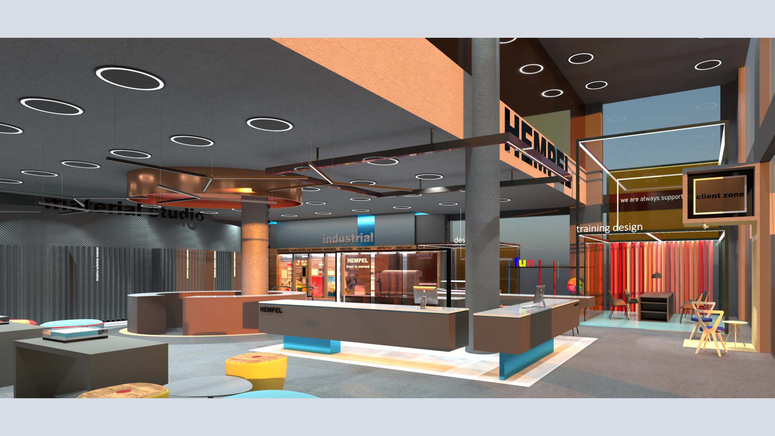 paint coating showroom-2