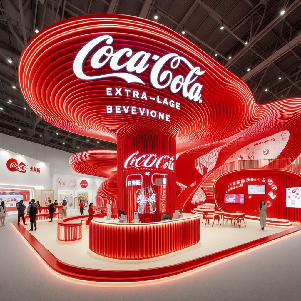 AI simulates the Coca-Cola booth-20