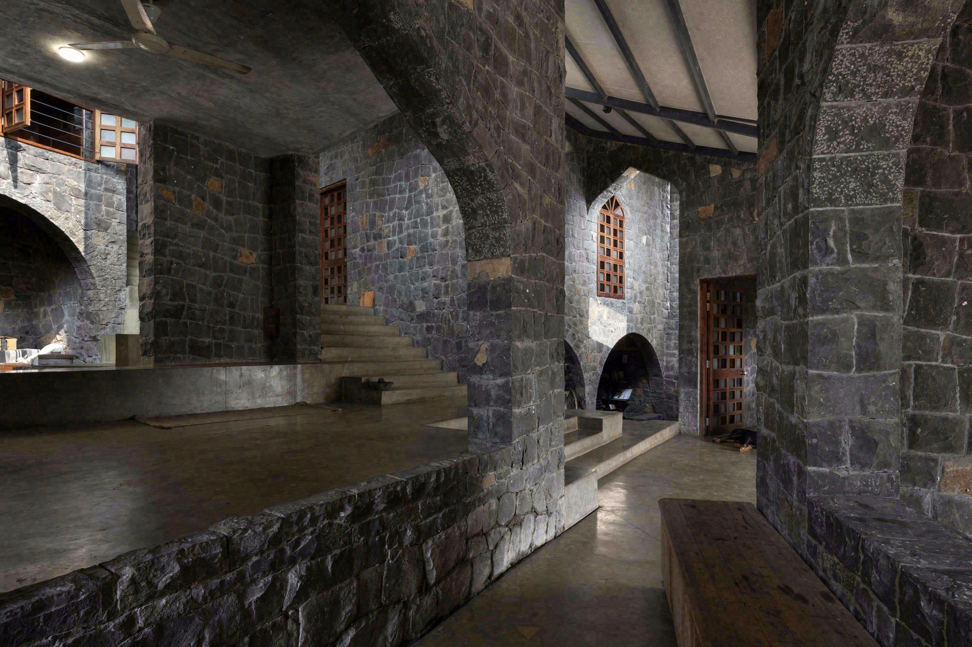 帕德维阳台屋丨印度丨PMA madhushala-46