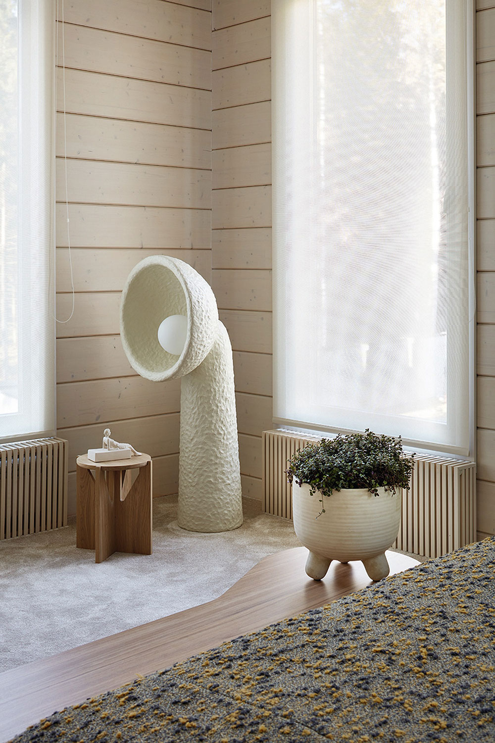 莫斯科现代木屋的极简魅力-12