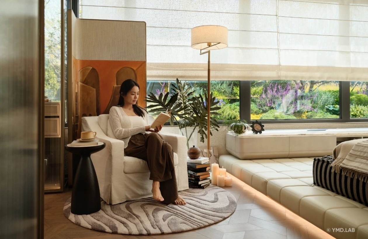 东莞华润旗峰润府120㎡《和‘班味’断交》| 上海岳蒙设计-43