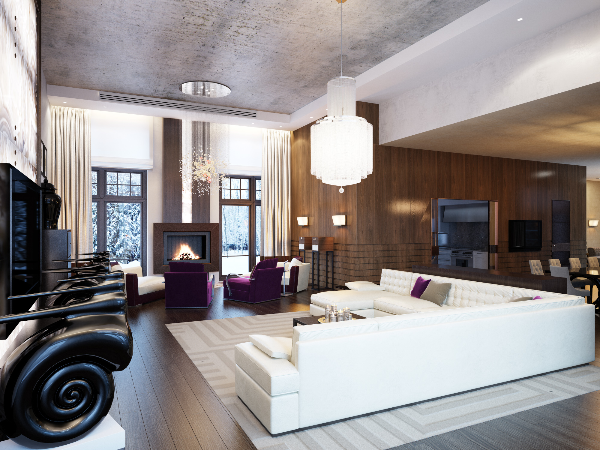 佩雷德基诺私人住宅 | 创新室内设计展现生活美学-2