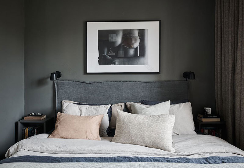 瑞典灰色调时尚公寓,打造温馨空间-24