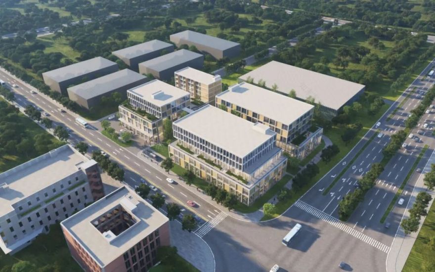 服务国家战略新兴产业|建设咨询瑞柯恩总部及医疗激光设备研制基地项目主体结构顺利封顶-33