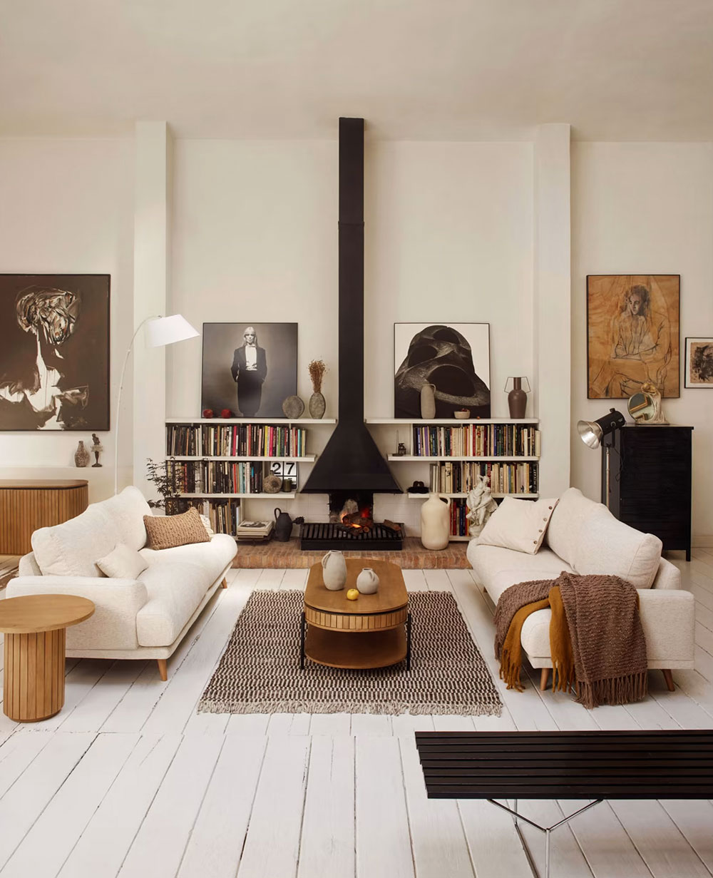 巴塞罗那历史建筑中的时尚秋季家居系列-2