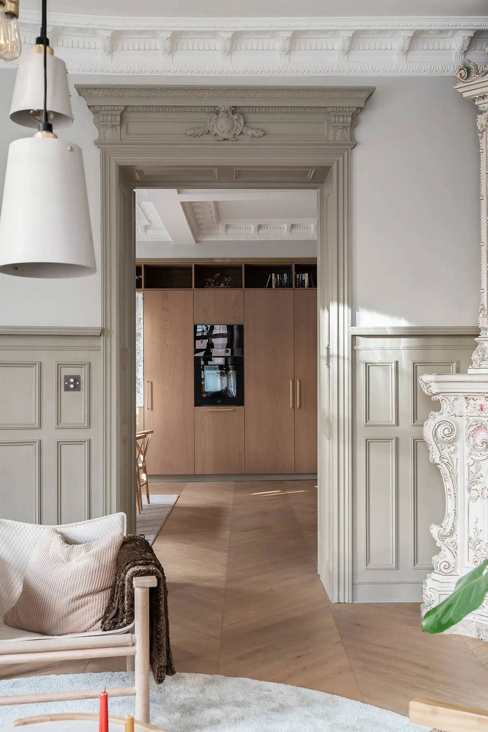 斯德哥尔摩现代经典公寓的优雅设计-2