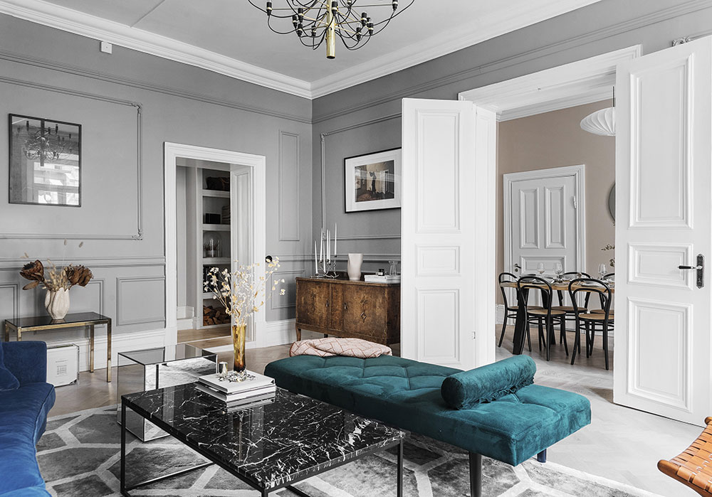 斯德哥尔摩百年建筑的魅力公寓-3