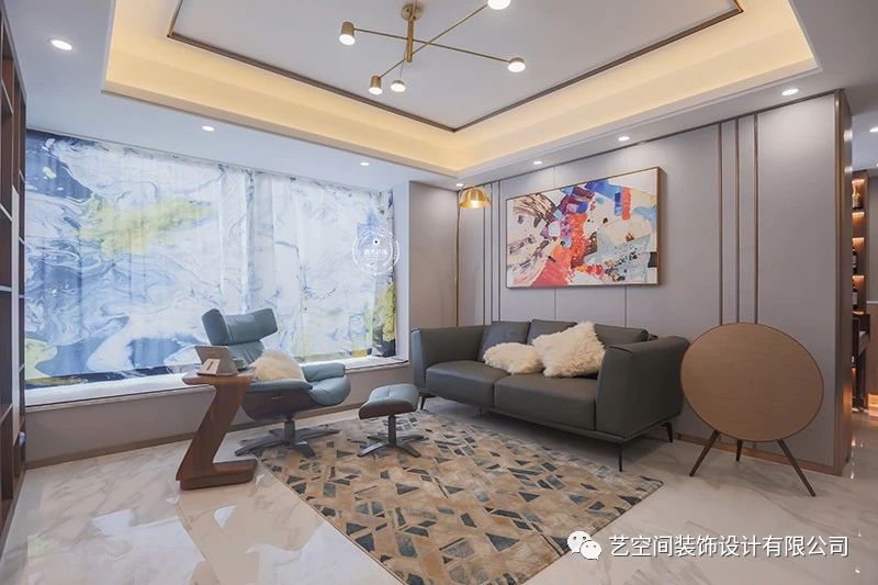 小户型轻奢风设计，演绎现代时尚生活-9