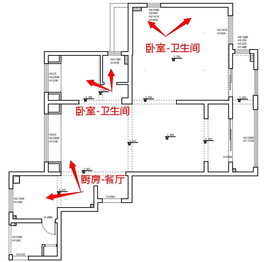 中央公园跃层 | 全明设计，开放式厨房，三分离卫生间-15