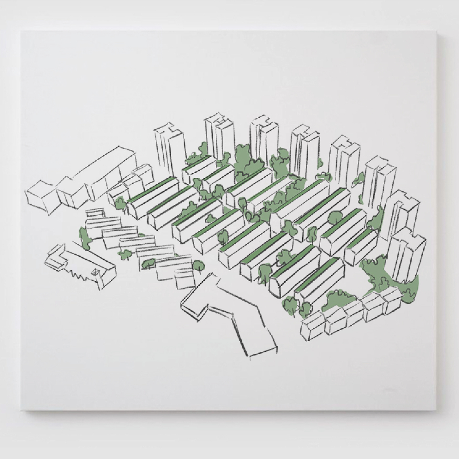 马德里地理信息系统分析丨西班牙马德里丨MUPUT ETSAM-17