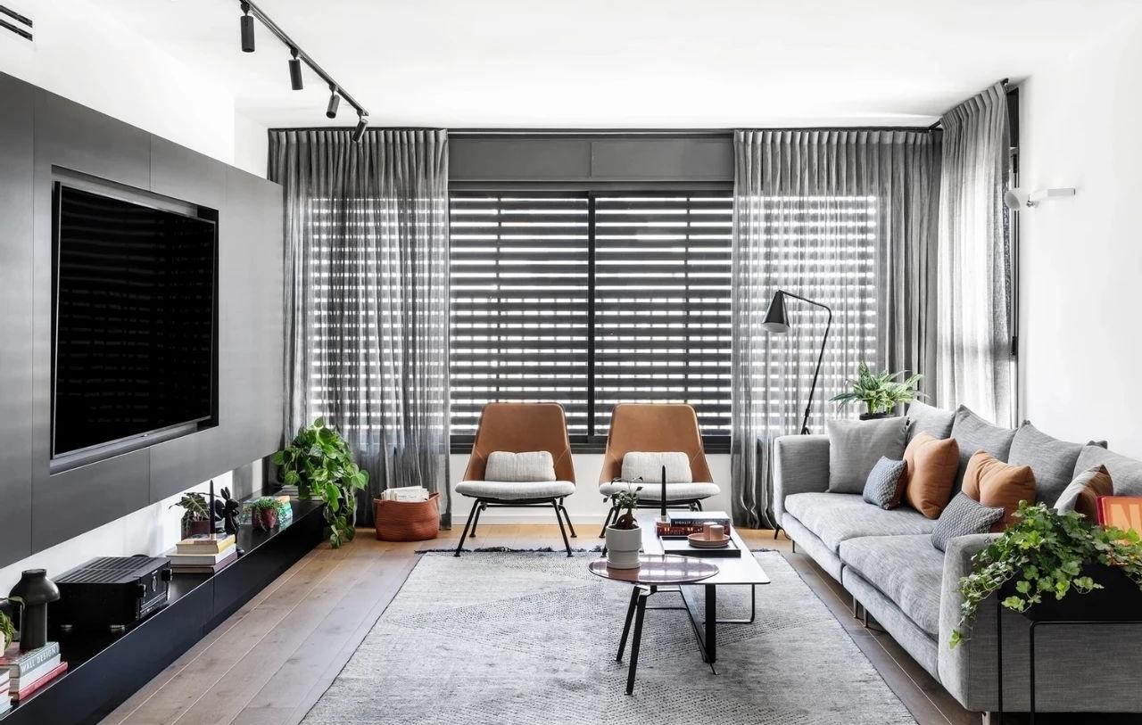 简约现代,新都市格调让家更有型丨以色列丨Maya Sheinberger 室内设计工作室-0