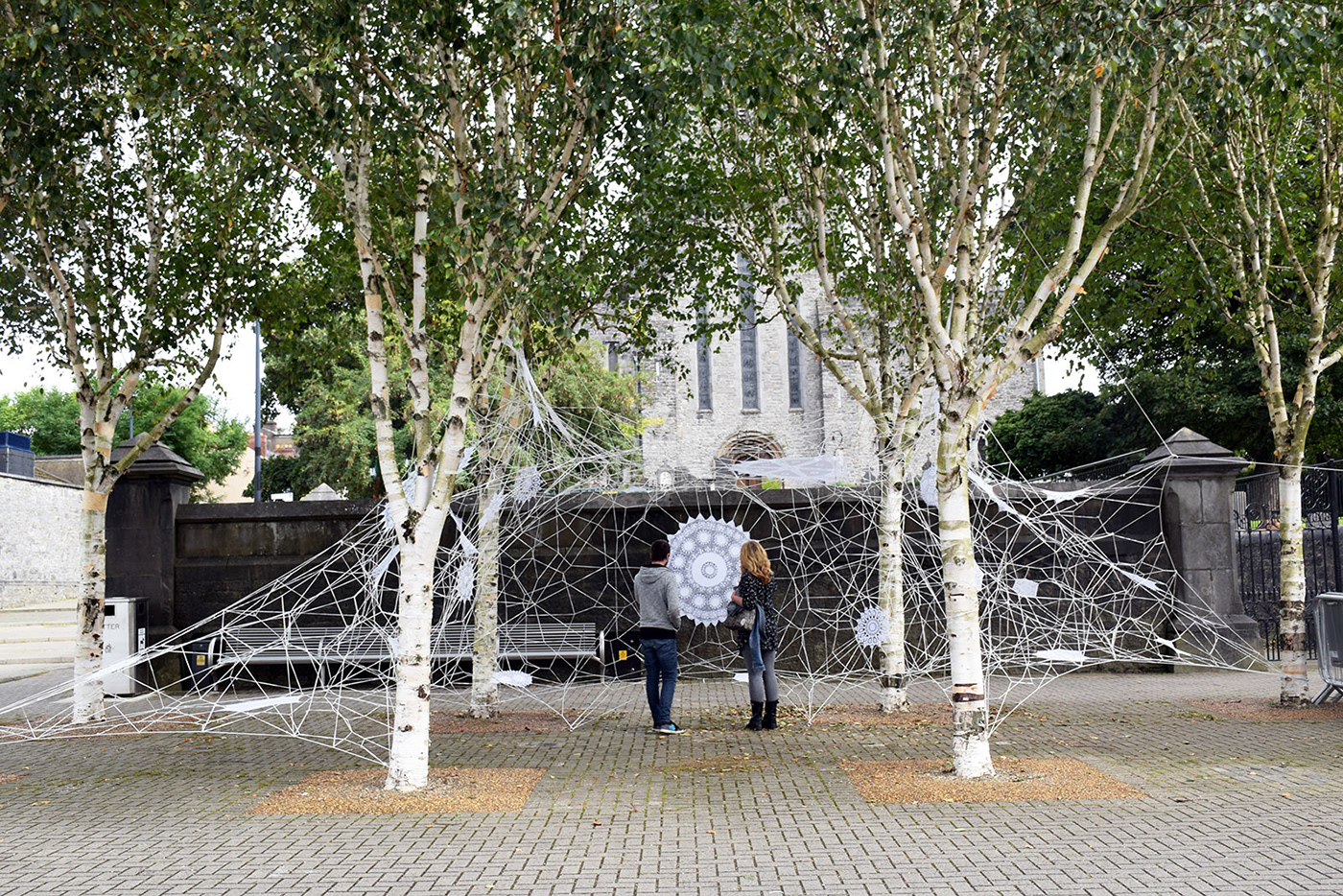 海边的诗意 lace 装置-18