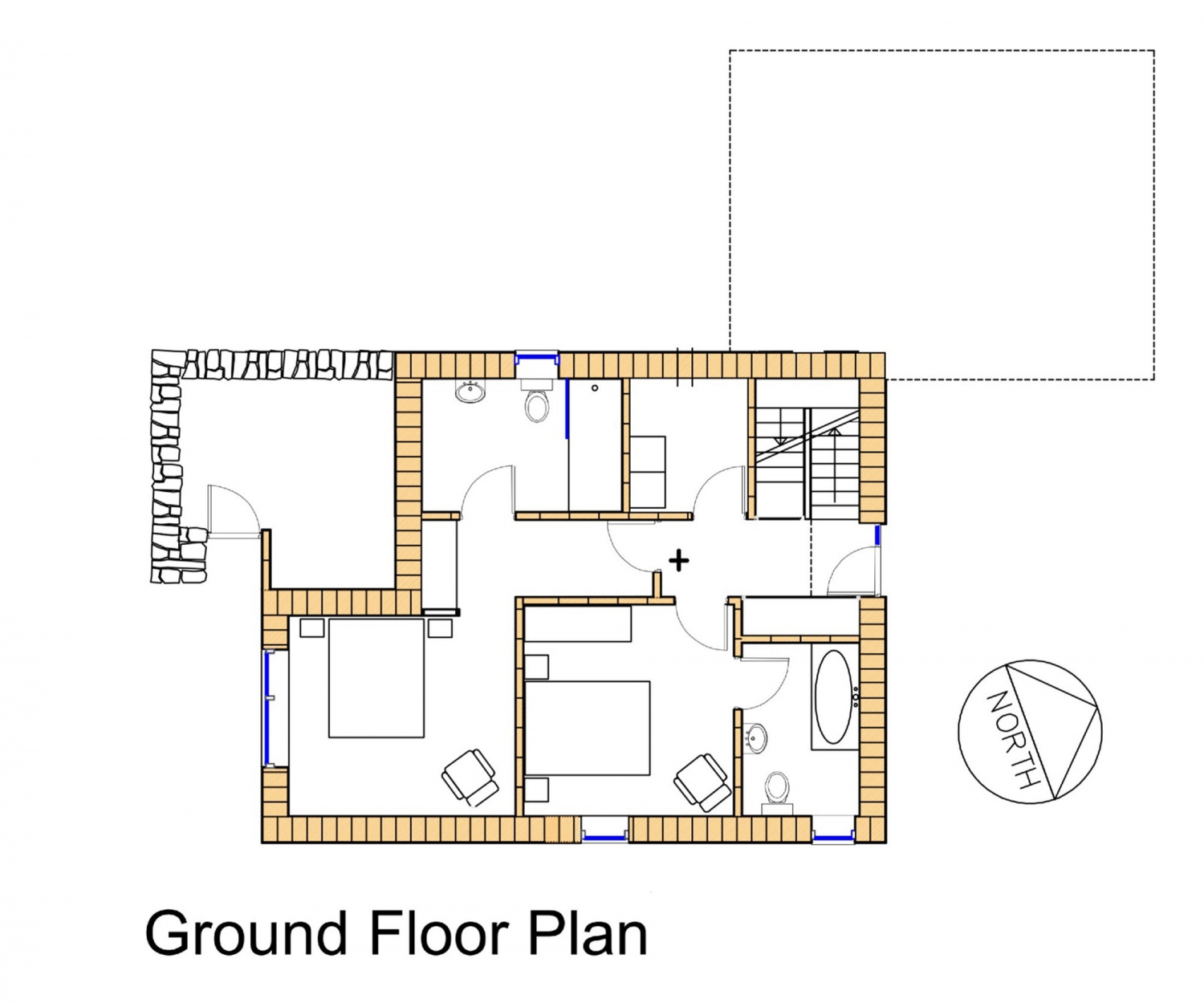 爱尔兰悬崖边上的生态寓所丨O’Neill Architecture-33