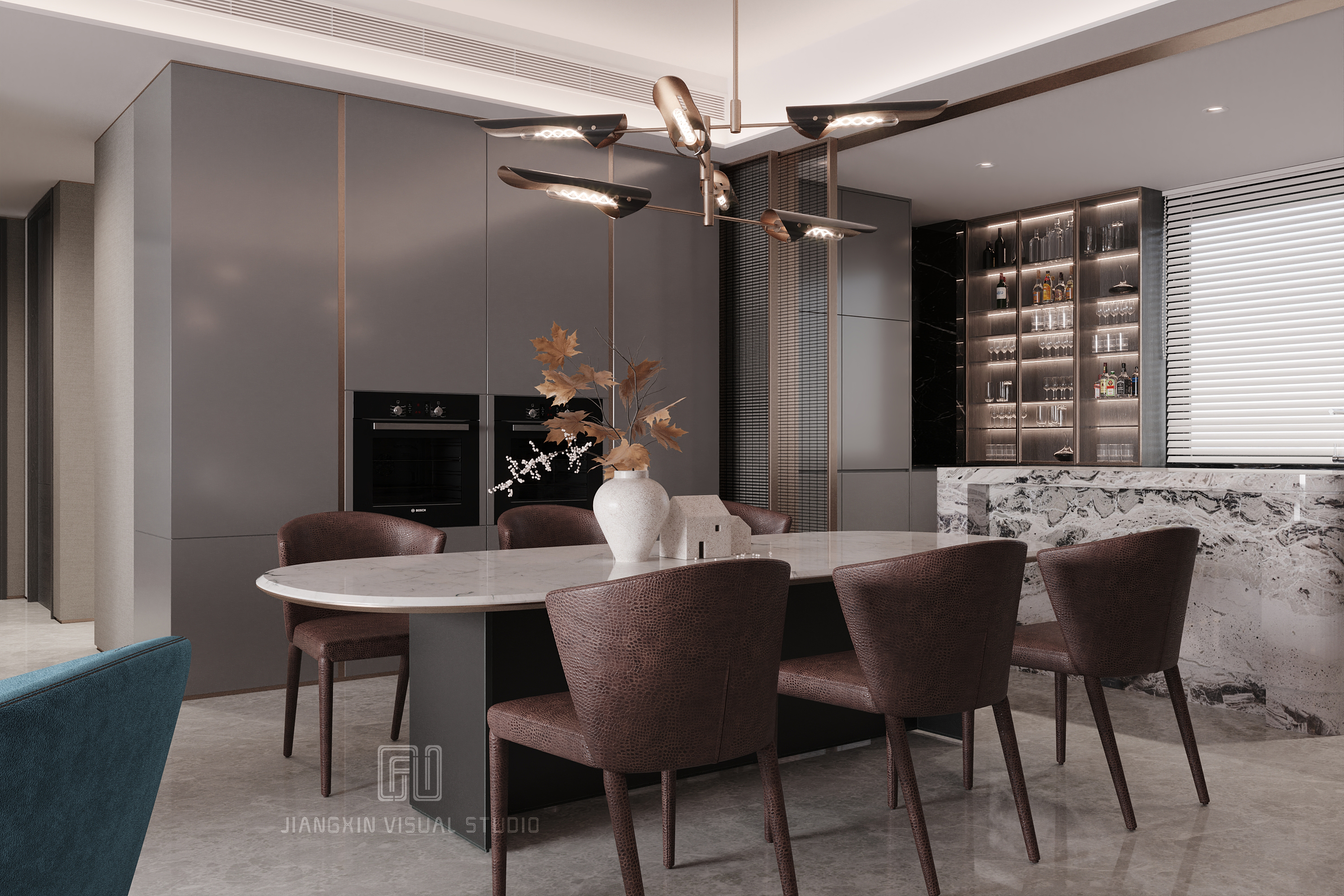 现代简约办公空间设计-35